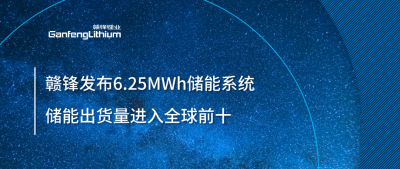 ESIE2025圓滿收官！贛鋒全新6.25MWh儲(chǔ)能系統(tǒng)成焦點(diǎn)，儲(chǔ)能出貨量進(jìn)入全球前十